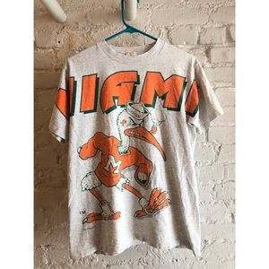 University of Miami Hurricanes Vintage Shirt
